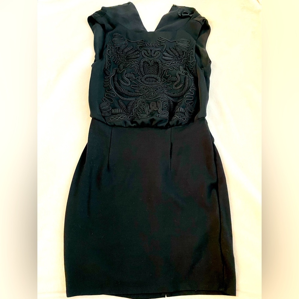 H&M short black dress